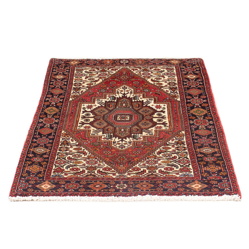 Alfombra persa - Nómada - 123 x 80 cm - crema