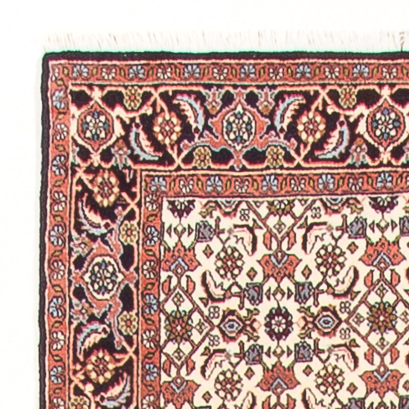 Alfombra de pasillo Alfombra persa - Bidjar - 383 x 85 cm - crema