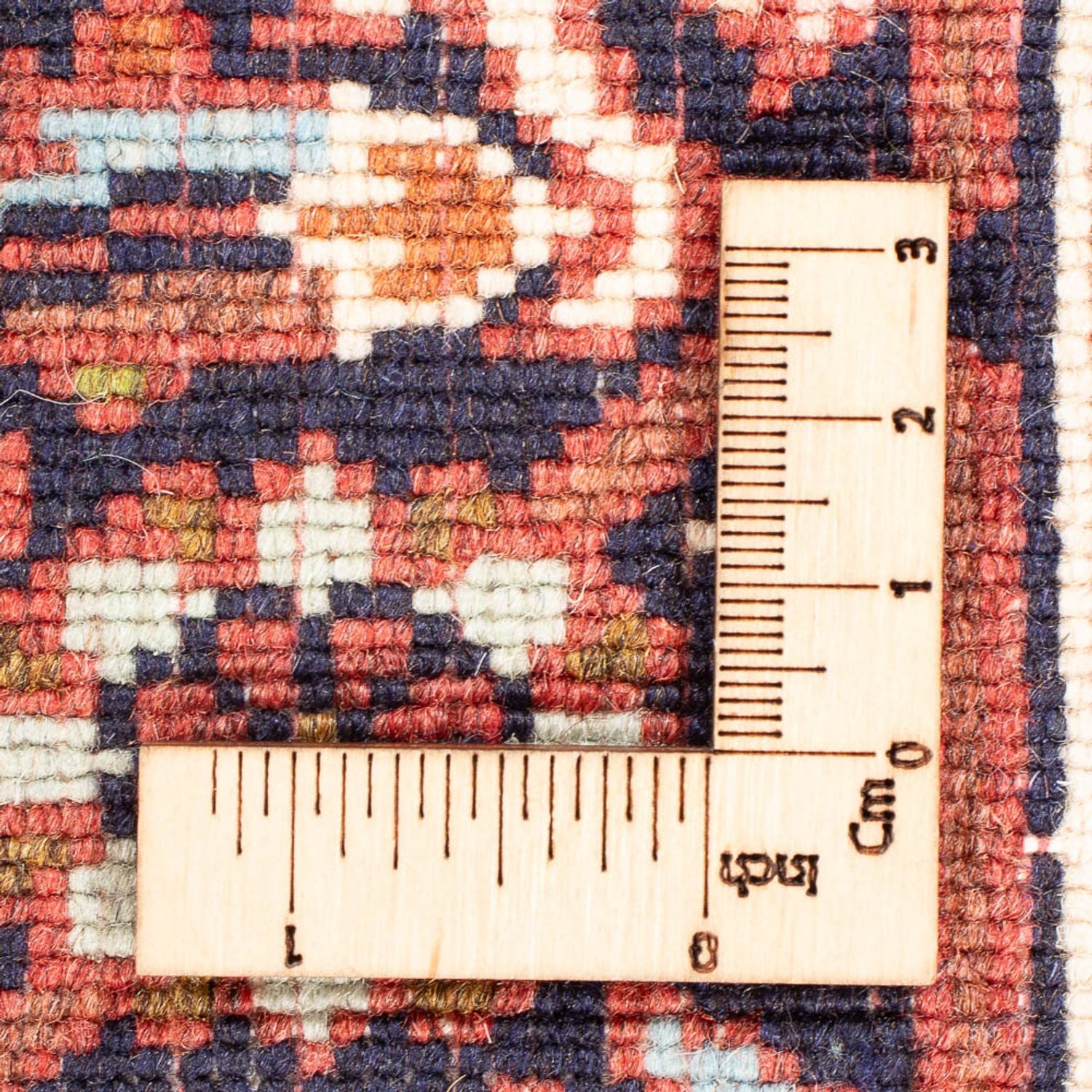 Alfombra de pasillo Alfombra persa - Bidjar - 397 x 85 cm - crema