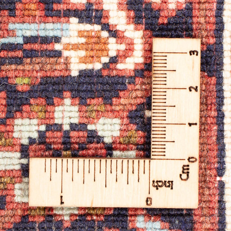 Alfombra de pasillo Alfombra persa - Bidjar - 397 x 85 cm - crema