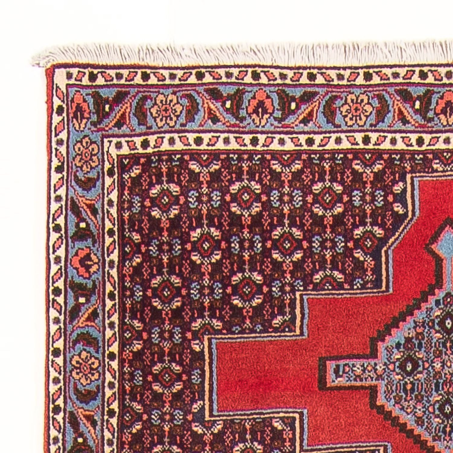 Alfombra de pasillo Alfombra persa - Clásica - 362 x 90 cm - rojo