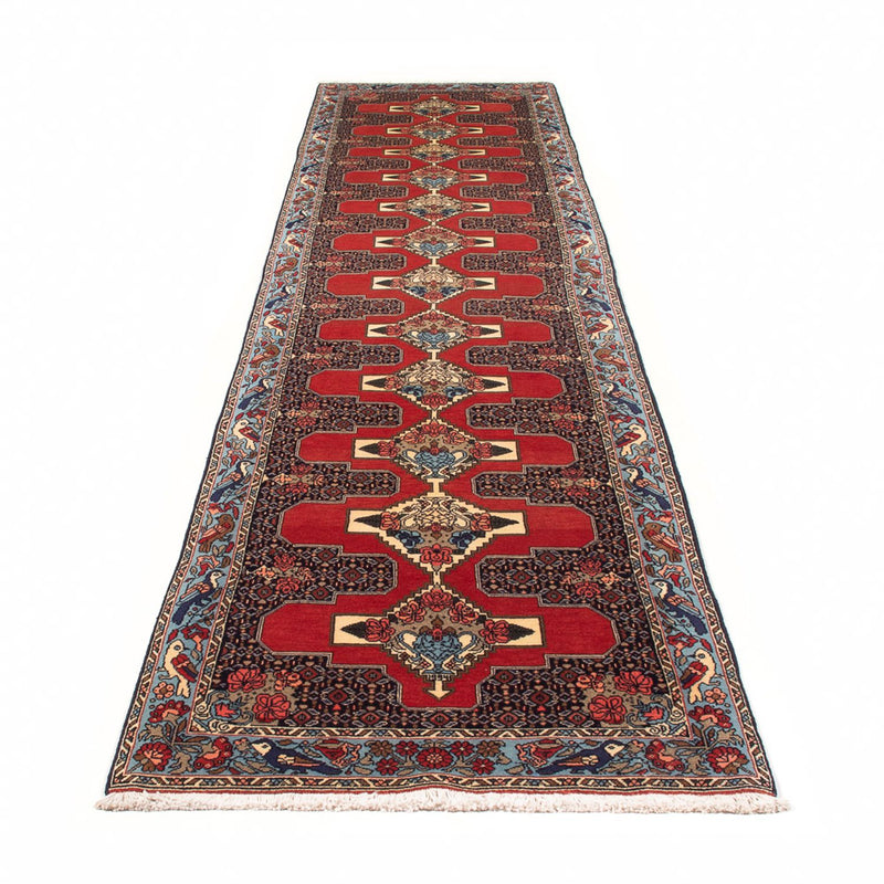 Alfombra de pasillo Alfombra persa - Clásica - 378 x 89 cm - rojo