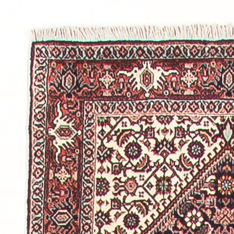 Alfombra de pasillo Alfombra persa - Bidjar - 410 x 67 cm - crema