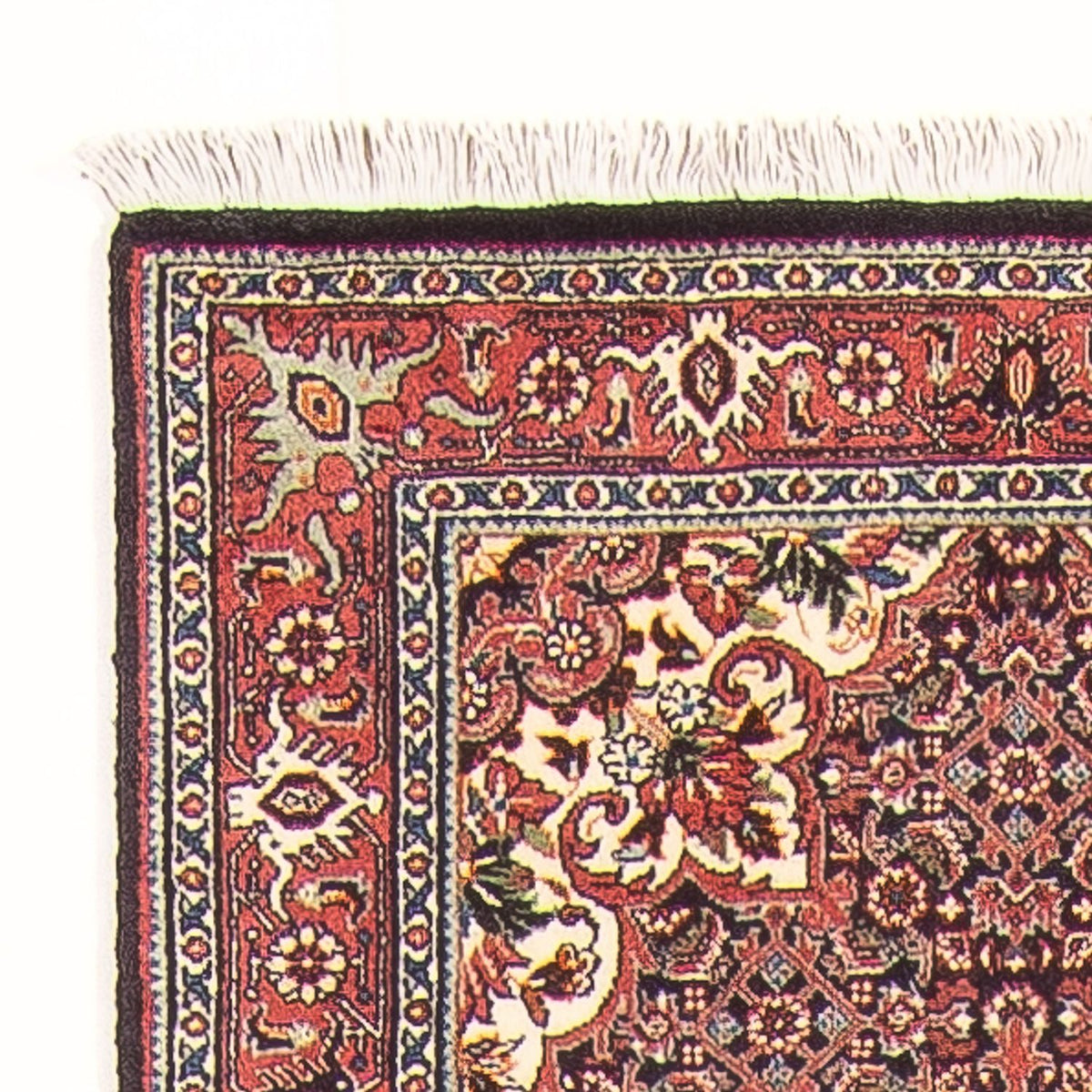 Alfombra de pasillo Alfombra persa - Bidjar - 357 x 70 cm - azul oscuro