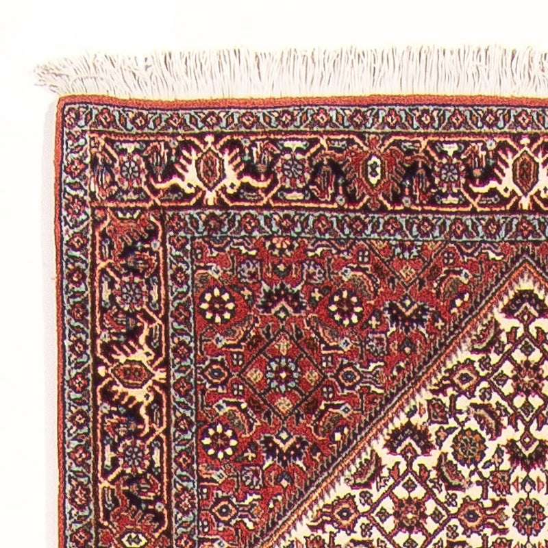 Alfombra de pasillo Alfombra persa - Bidjar - 384 x 77 cm - rojo