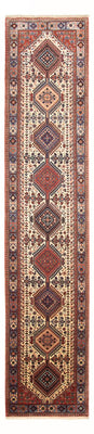 Alfombra de pasillo Alfombra persa - Nómada - 398 x 82 cm - crema