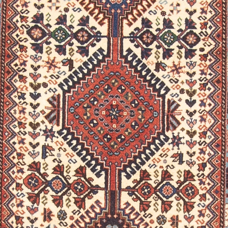 Alfombra de pasillo Alfombra persa - Nómada - 398 x 82 cm - crema