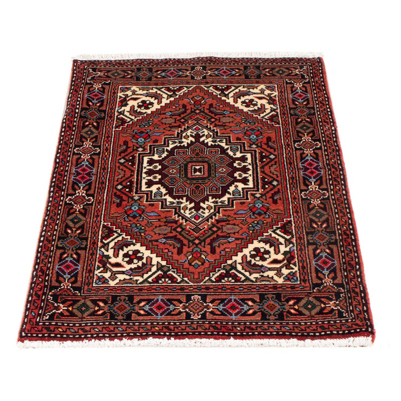 Alfombra persa - Nómada - 90 x 54 cm - rojo