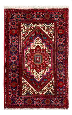 Alfombra persa - Nómada - 80 x 51 cm - rojo
