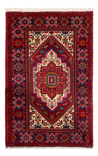 Alfombra persa - Nómada - 80 x 51 cm - rojo
