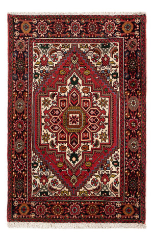 Alfombra persa - Nómada - 90 x 61 cm - rojo
