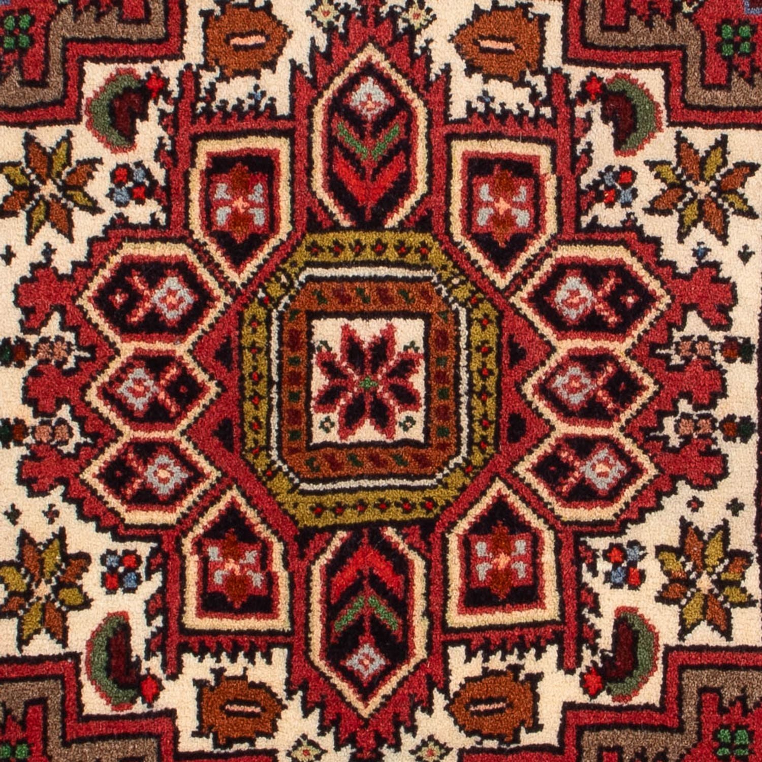 Alfombra persa - Nómada - 90 x 61 cm - rojo