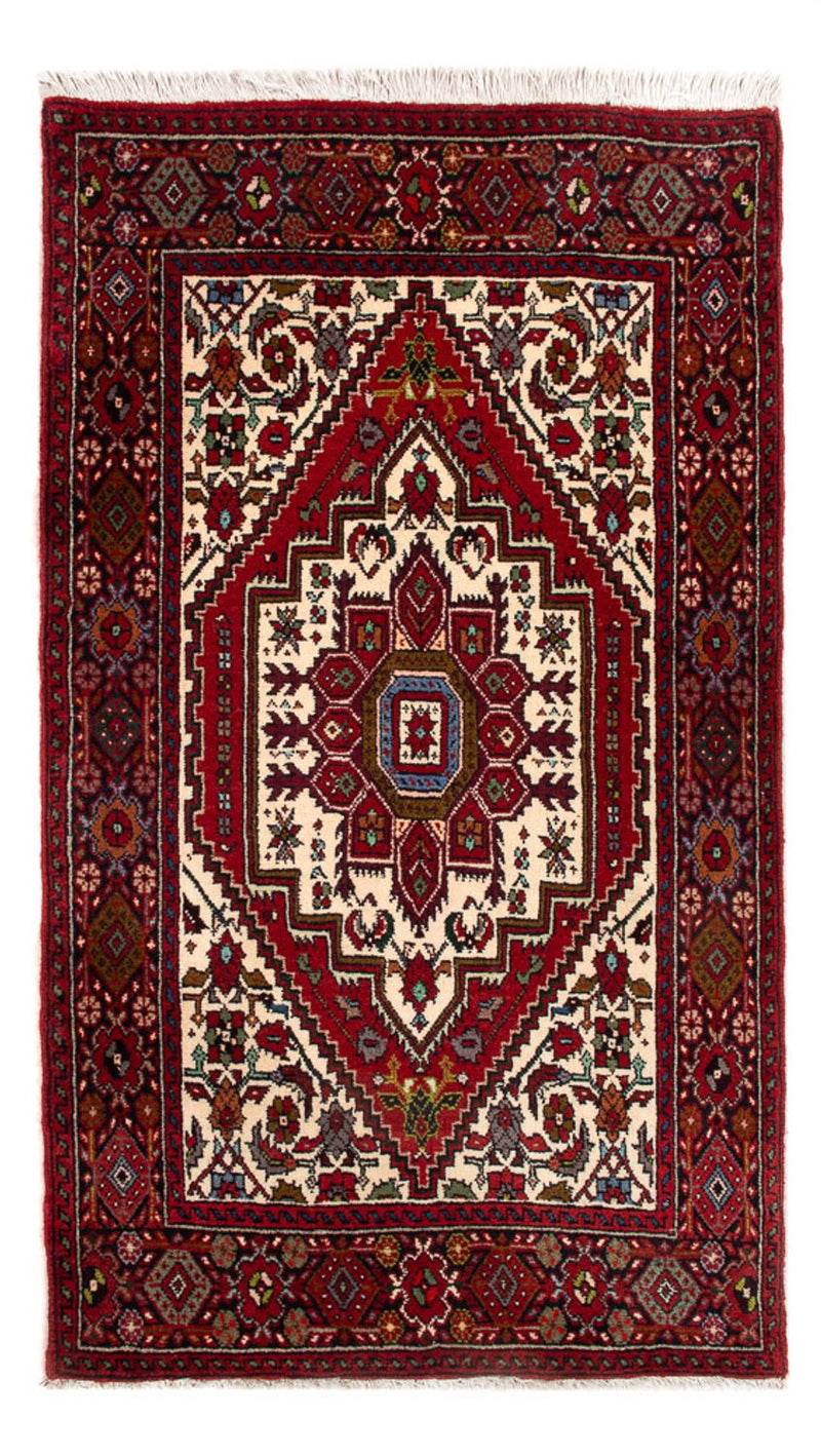Alfombra persa - Nómada - 102 x 60 cm - crema