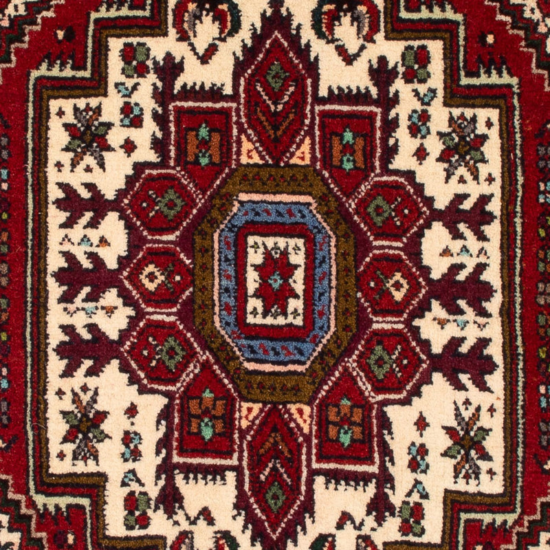 Alfombra persa - Nómada - 102 x 60 cm - crema