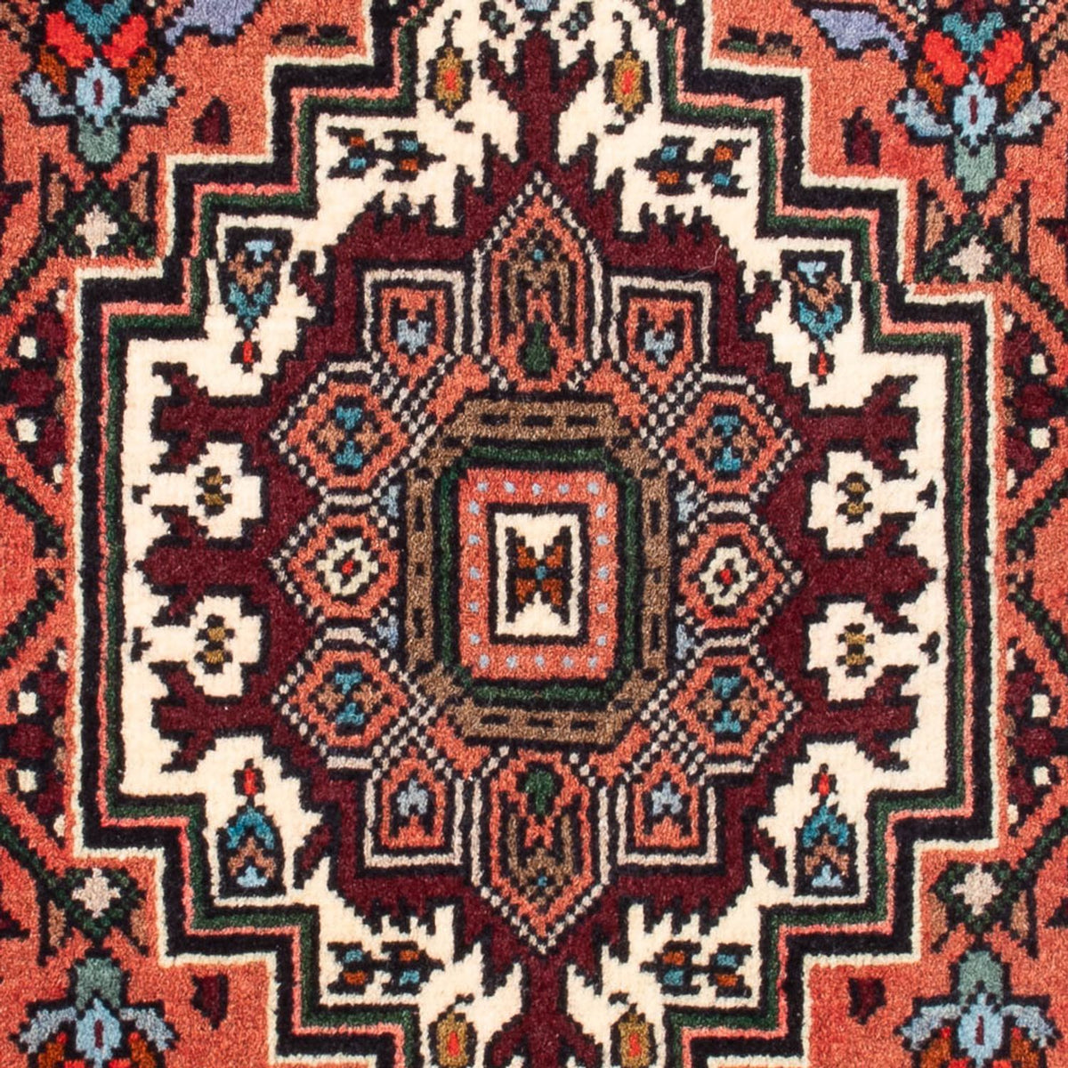Alfombra persa - Nómada - 88 x 55 cm - rojo
