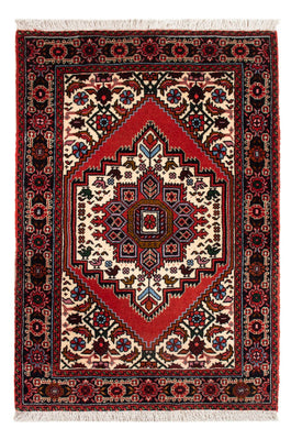 Alfombra persa - Nómada - 90 x 60 cm - rojo