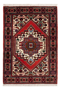 Alfombra persa - Nómada - 90 x 60 cm - rojo