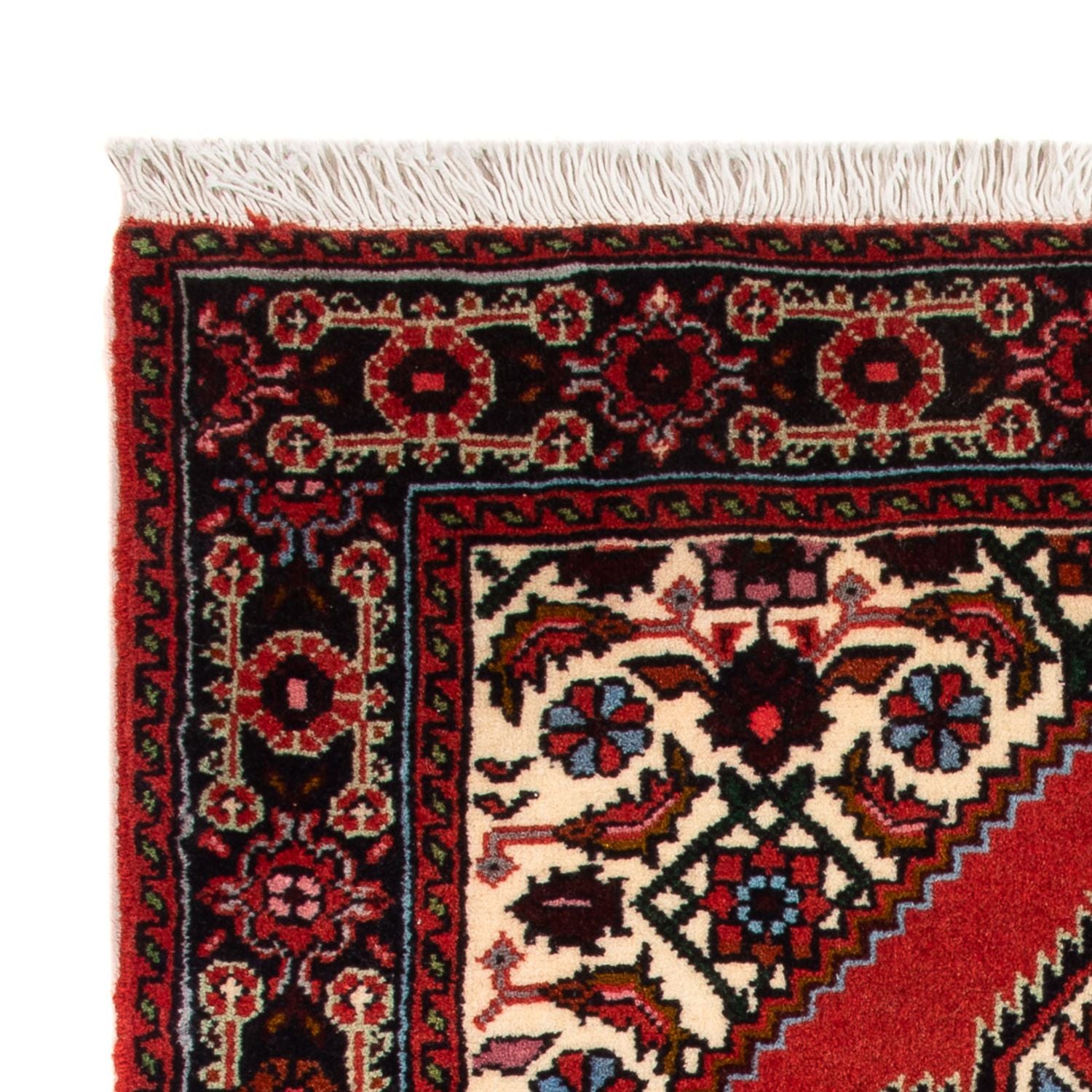 Alfombra persa - Nómada - 90 x 60 cm - rojo