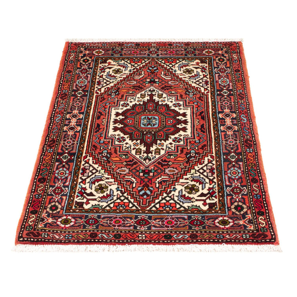 Alfombra persa - Nómada - 94 x 56 cm - rojo