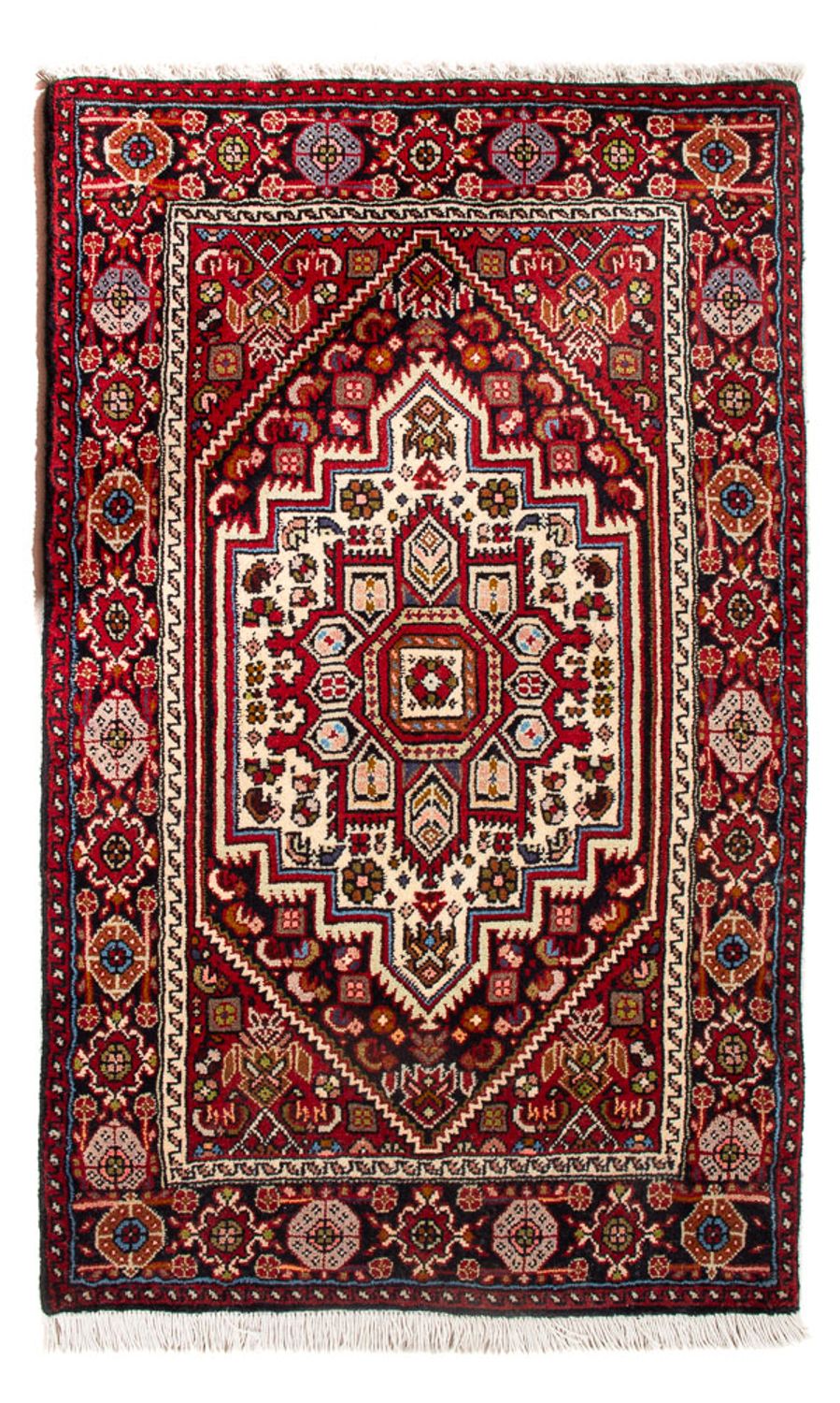 Alfombra persa - Nómada - 100 x 57 cm - rojo