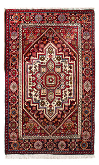 Alfombra persa - Nómada - 100 x 57 cm - rojo