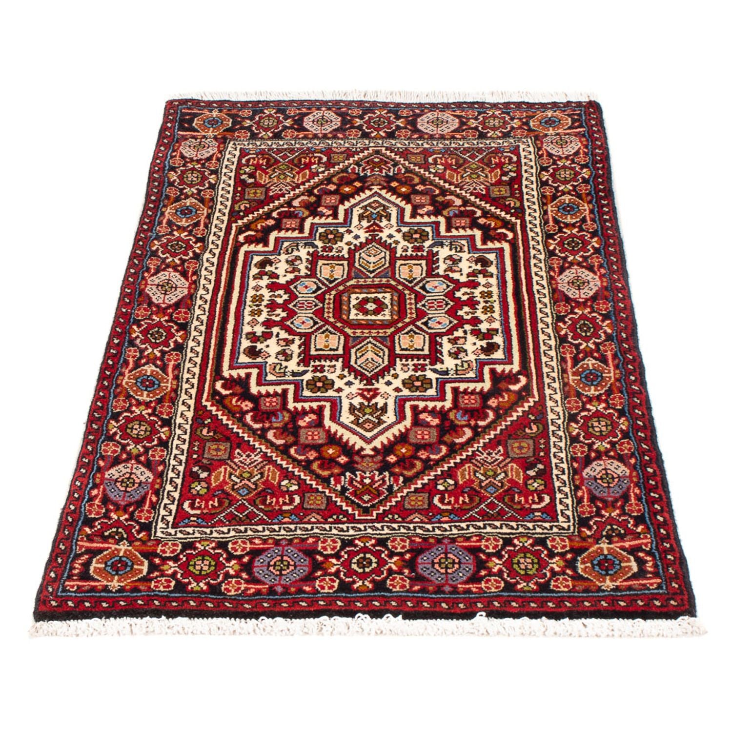 Alfombra persa - Nómada - 100 x 57 cm - rojo