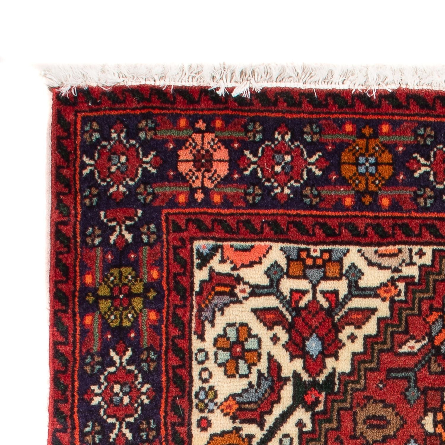 Alfombra persa - Nómada - 73 x 51 cm - crema
