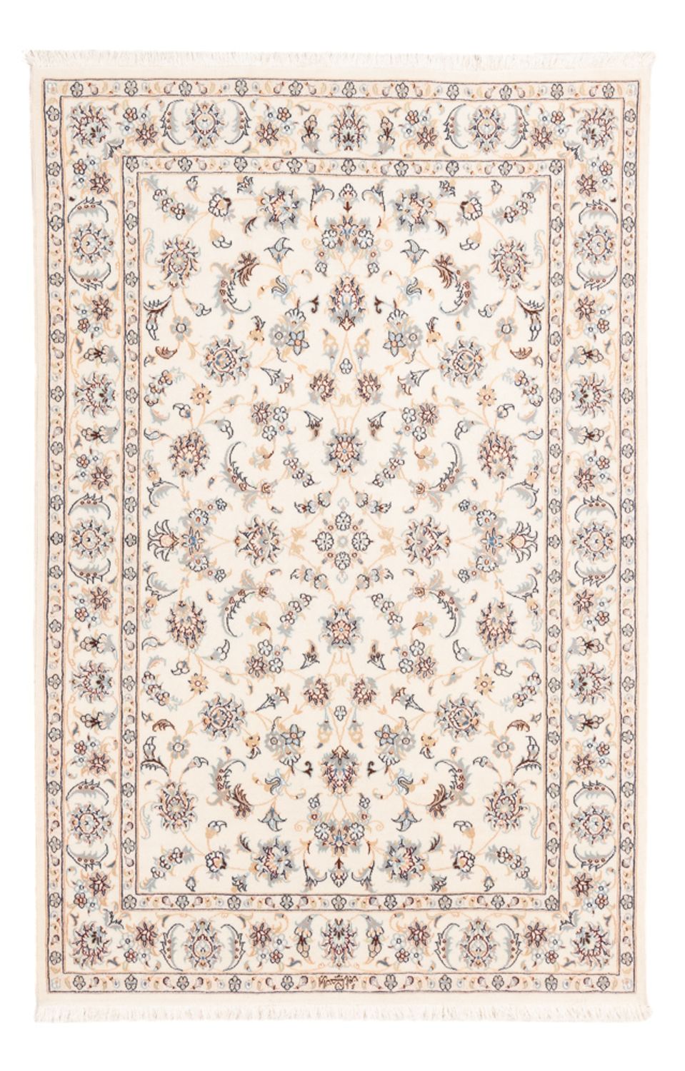 Alfombra Persa - Nain - Prima - 174 x 120 cm - crema