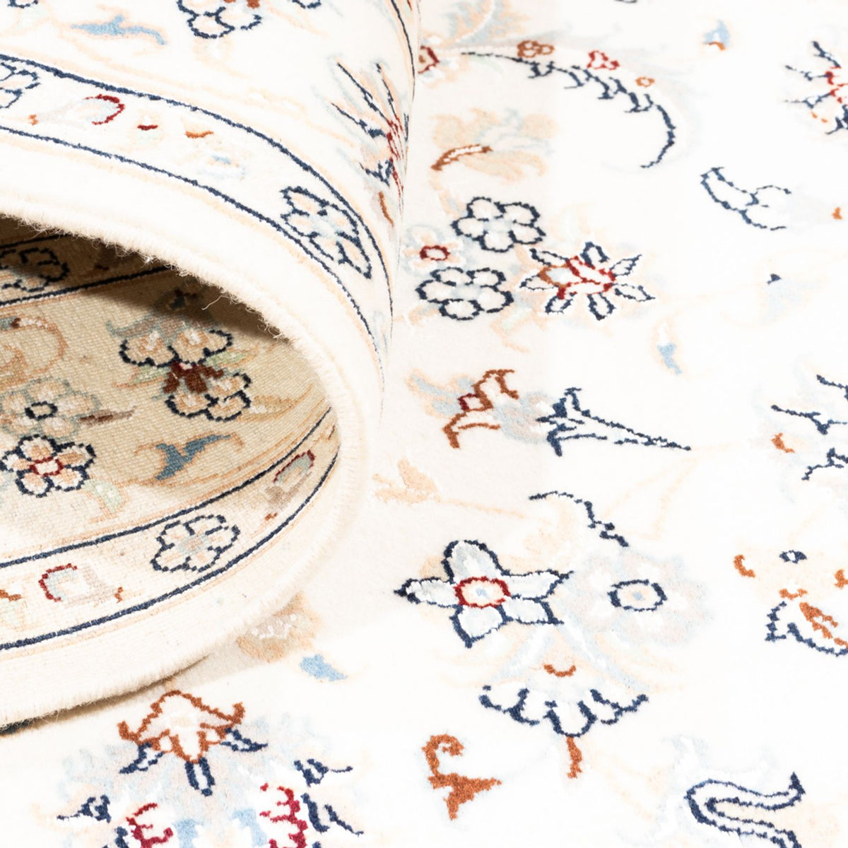 Alfombra Persa - Nain - Prima - 174 x 120 cm - crema