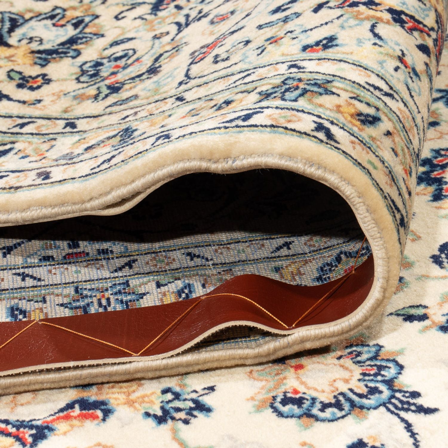 Alfombra persa - Keshan - 299 x 212 cm - crema