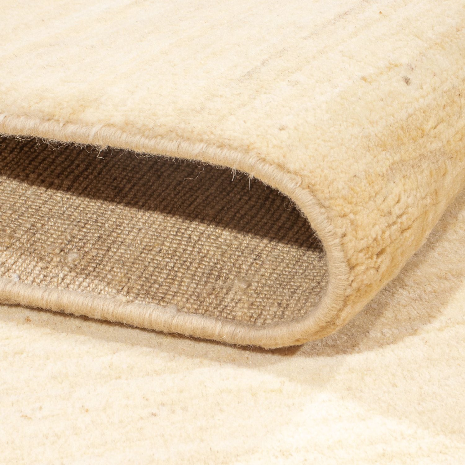 Alfombra Gabbeh - Persa - 192 x 127 cm - crema