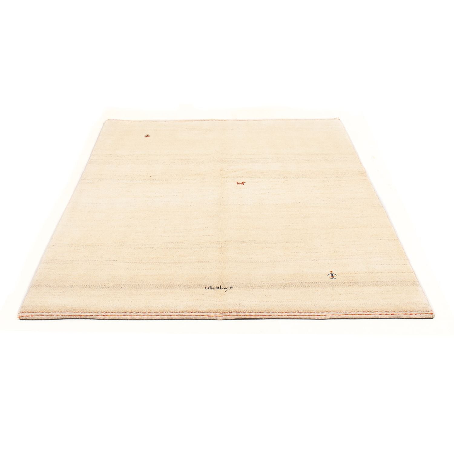 Alfombra Gabbeh - Persa - 187 x 140 cm - crema