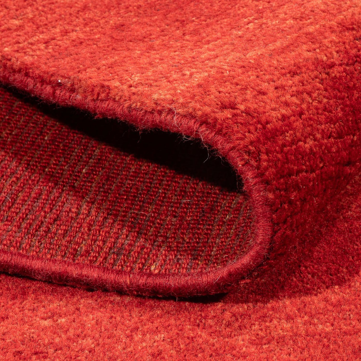 Alfombra Gabbeh - Persa cuadrado  - 168 x 168 cm - rojo