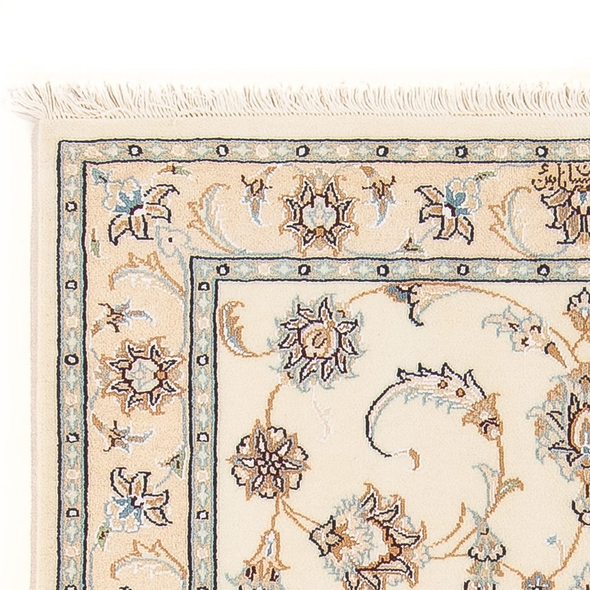 Alfombra Persa - Nain - Prima - 122 x 82 cm - crema