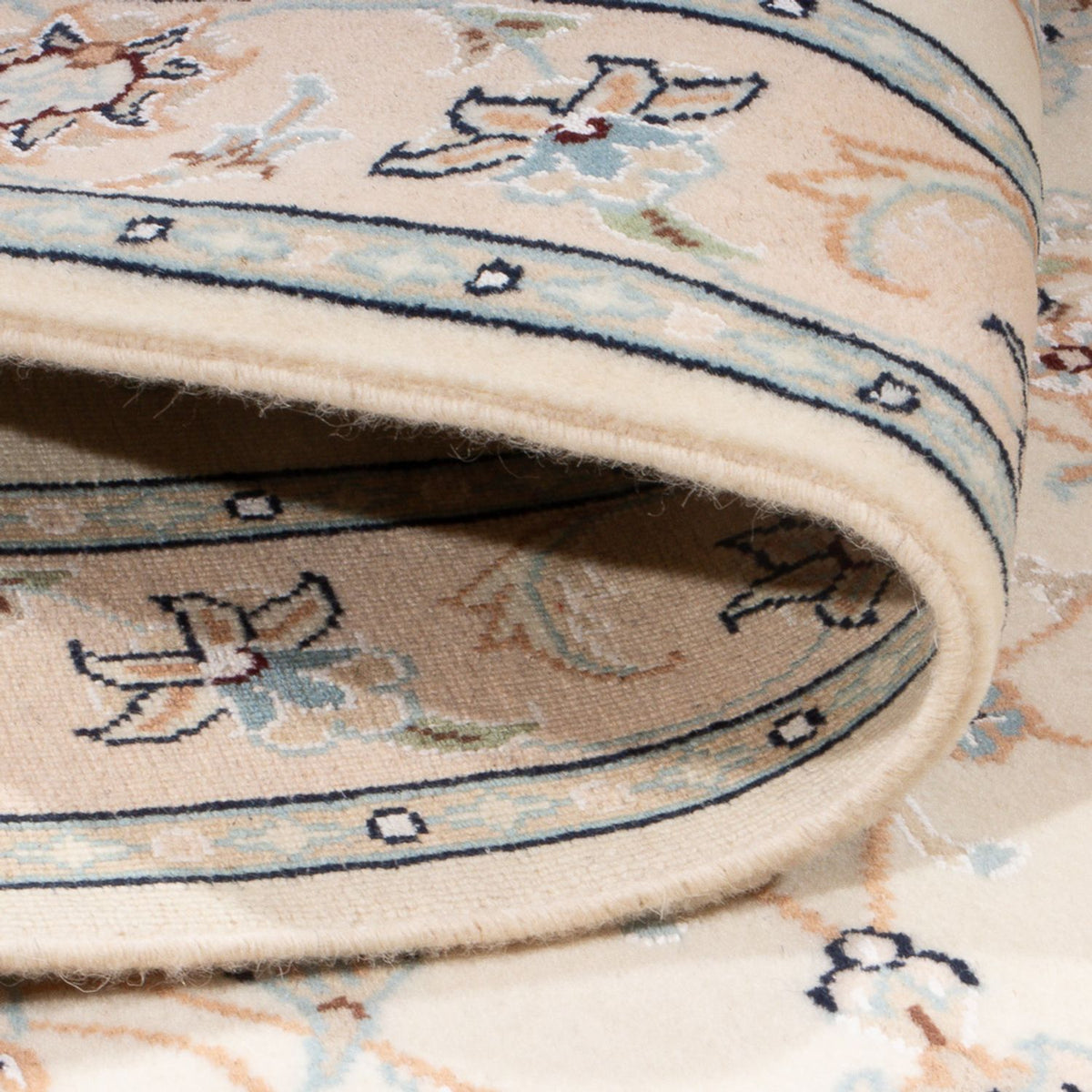 Alfombra Persa - Nain - Prima - 122 x 82 cm - crema