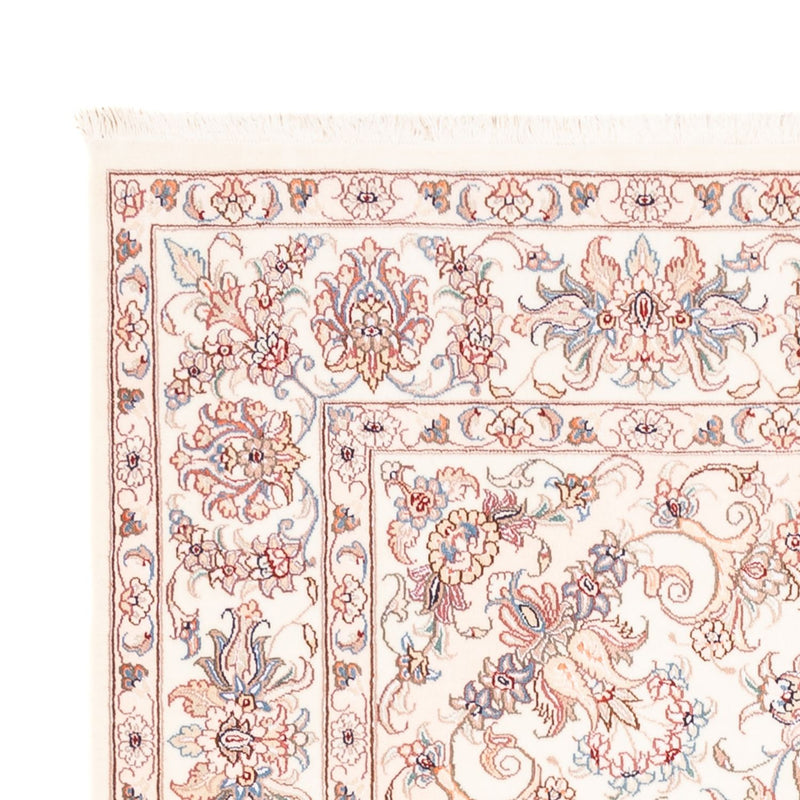 Alfombra persa - Tabriz - 201 x 148 cm - crema