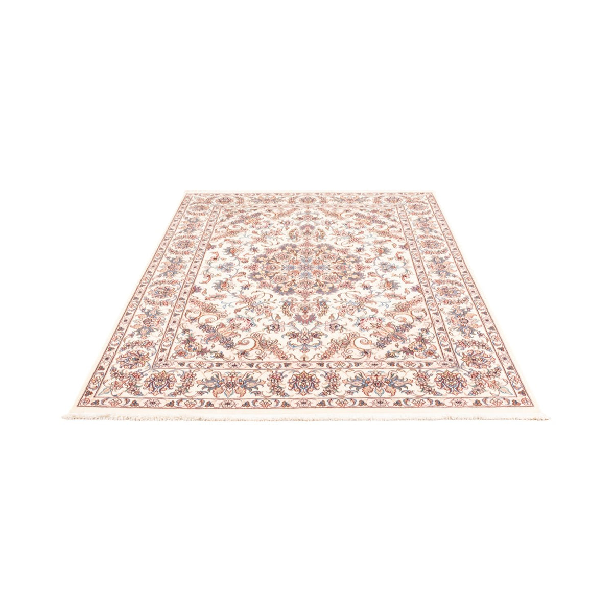 Alfombra persa - Tabriz - 201 x 148 cm - crema