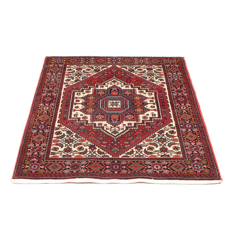 Alfombra persa - Nómada - 123 x 86 cm - crema