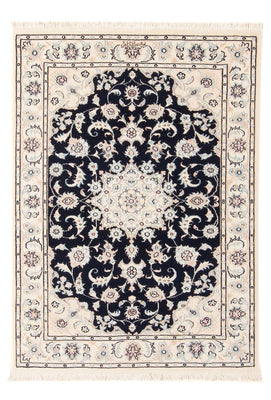 Alfombra Persa - Nain - Prima - 123 x 80 cm - azul oscuro