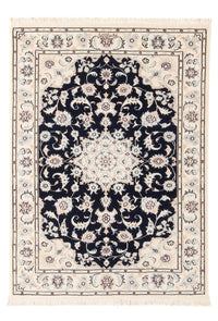Alfombra Persa - Nain - Prima - 123 x 80 cm - azul oscuro