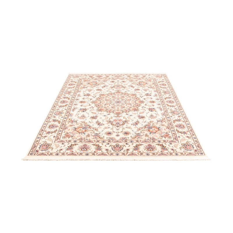 Alfombra persa - Tabriz - 198 x 149 cm - crema