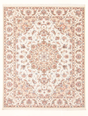 Alfombra Persa - Tabriz - Real - 198 x 150 cm - crema