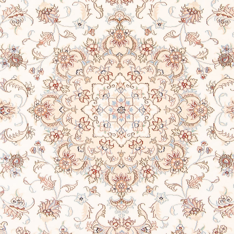 Alfombra Persa - Tabriz - Real - 198 x 150 cm - crema