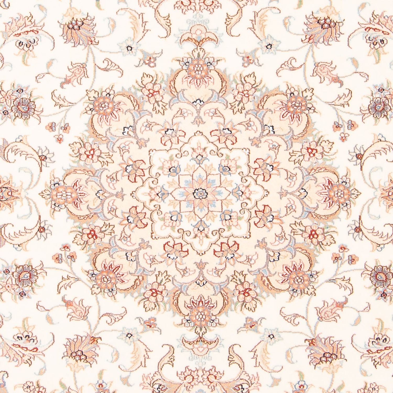 Alfombra Persa - Tabriz - Real - 194 x 148 cm - crema
