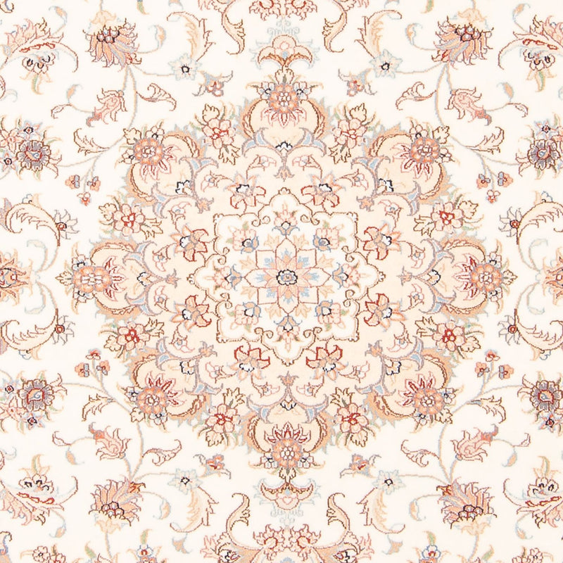 Alfombra Persa - Tabriz - Real - 194 x 148 cm - crema
