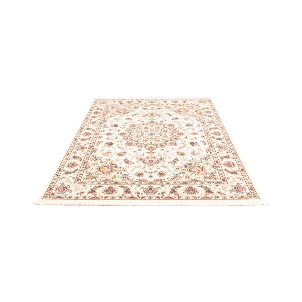 Alfombra persa - Tabriz - 203 x 148 cm - crema