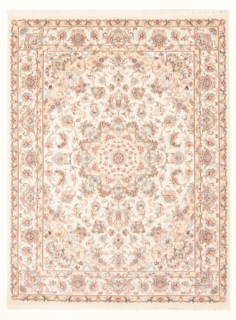 Alfombra Persa - Tabriz - Real - 203 x 150 cm - crema
