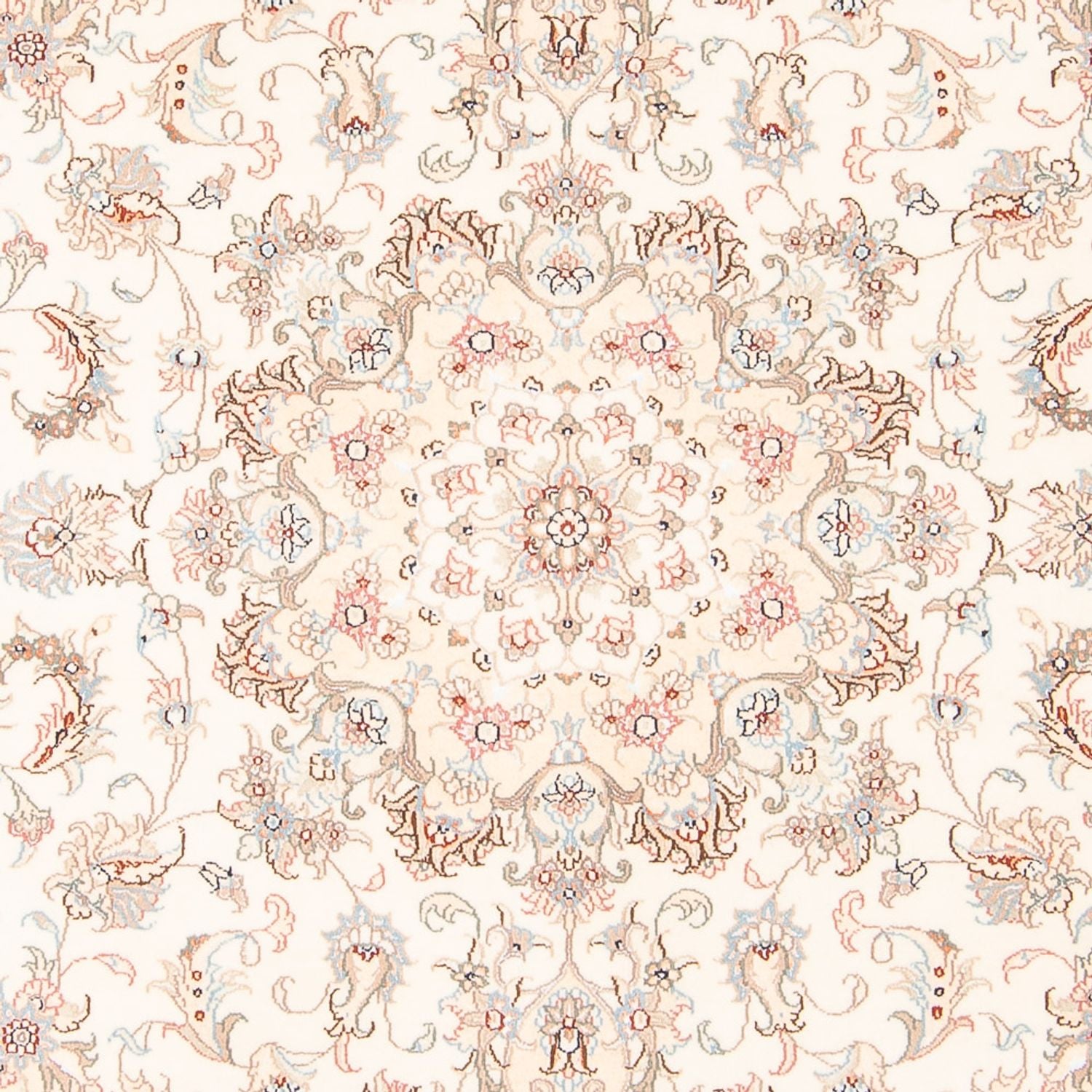 Alfombra Persa - Tabriz - Real - 203 x 150 cm - crema