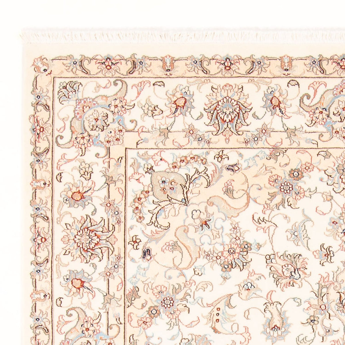 Alfombra Persa - Tabriz - Real - 203 x 150 cm - crema