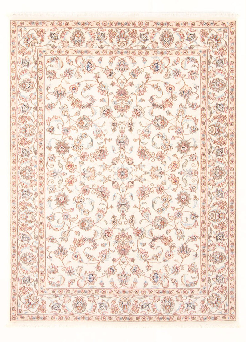 Alfombra Persa - Tabriz - Real - 205 x 148 cm - crema